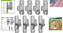 Load image into Gallery viewer, 304 Stainless Steel Heavy Duty Gate Hinges - 600LB Support, Ideal for Fences