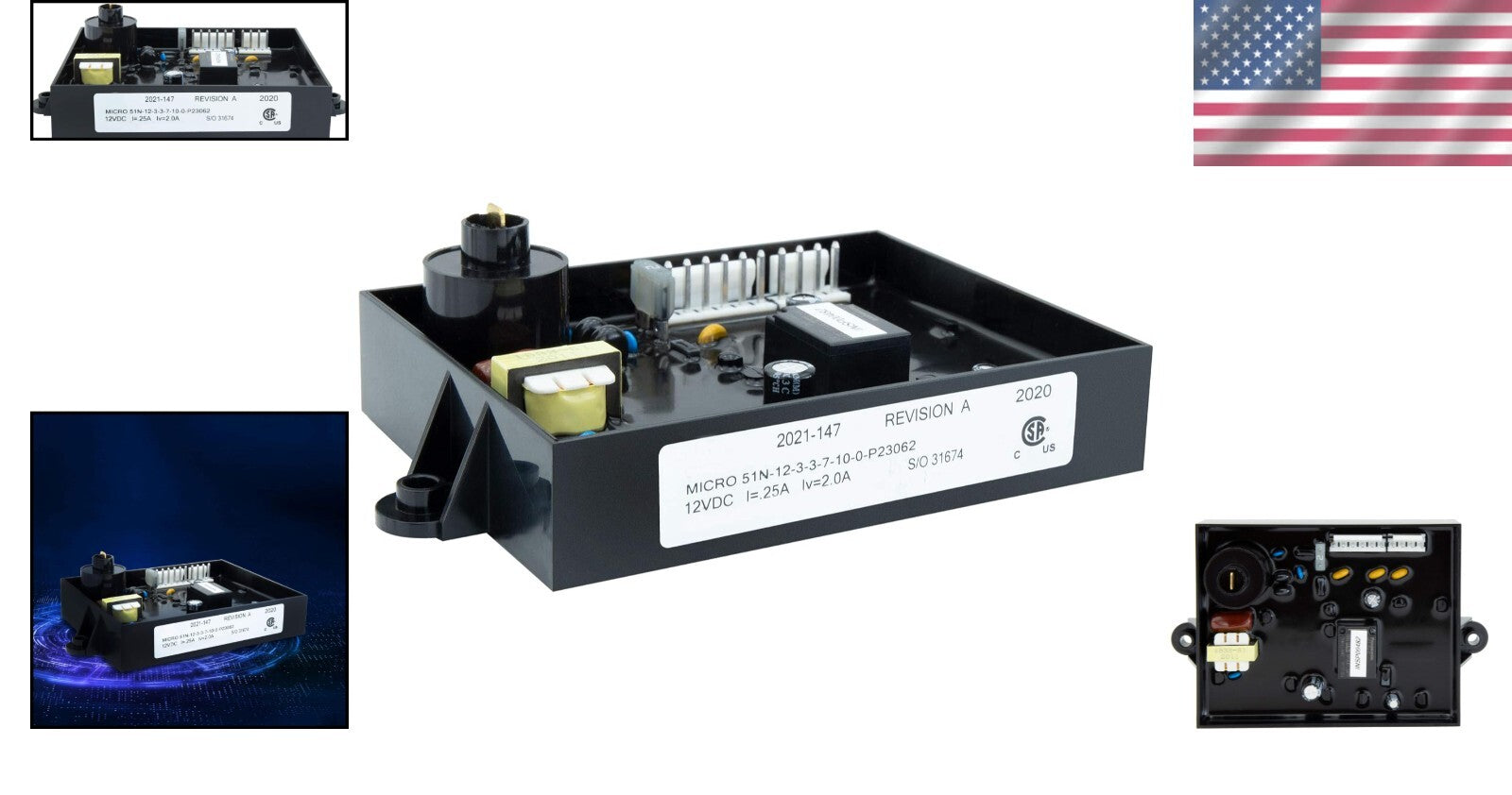 Efficient 12V Circuit Board Compatible with Atwood Water Heaters - Easy Install