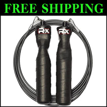 Load image into Gallery viewer, Premium Black Ops Jump Rope with Frictionless Rotation - Ideal for HIIT &amp; Cardio