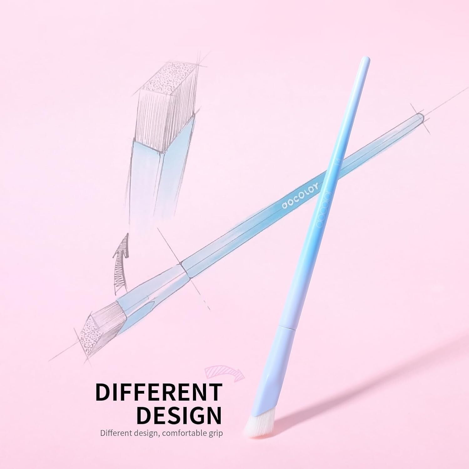 Chic Makeup Brush Set - 16 Professional Brushes with Travel Bag & Gift Packaging