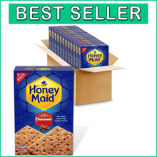 Load image into Gallery viewer, 12 Boxes of Crunchy Cinnamon Graham Crackers - Perfect Snack for Kids and Adults