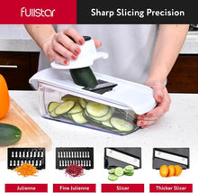 Load image into Gallery viewer, All-in-One Vegetable Chopper &amp; Grater - 12 Interchangeable Blades, Easy to Clean