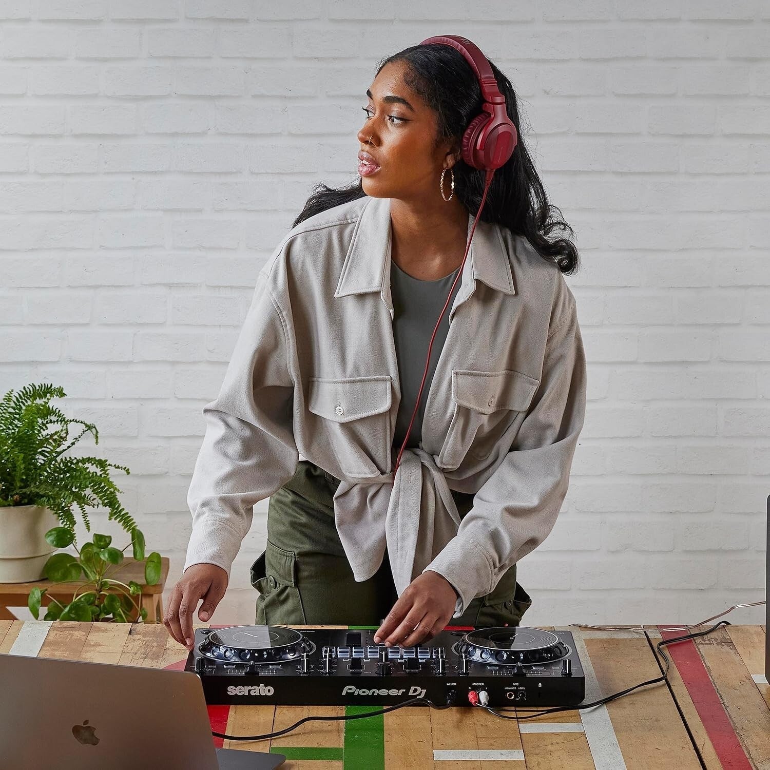 Professional Battle-Style DDJ DJ Controller for Serato - Ideal for Performances