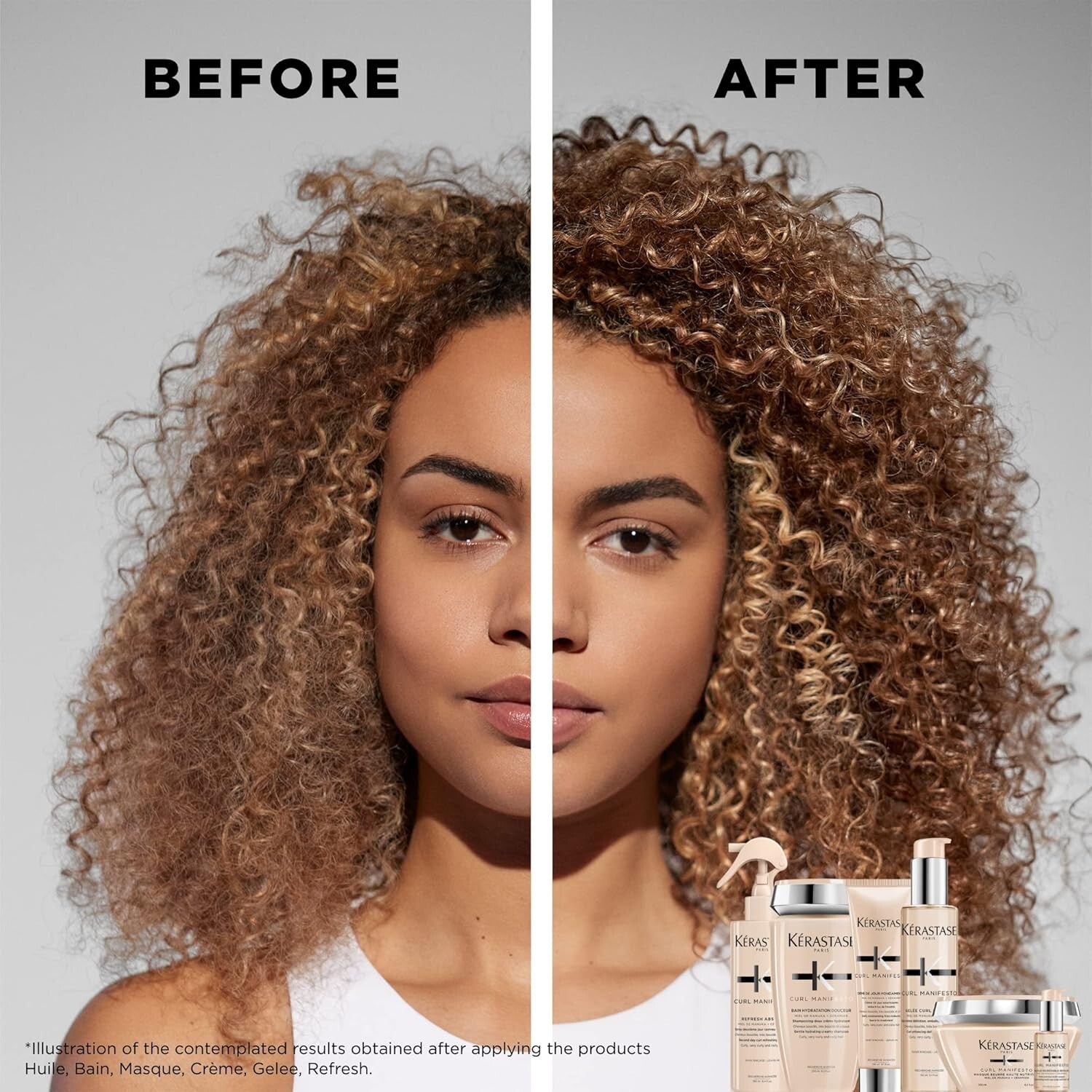 Detangling Hydration Conditioner for Wavy & Curly Hair - 8.5 Fl Oz by KÉRASTASE