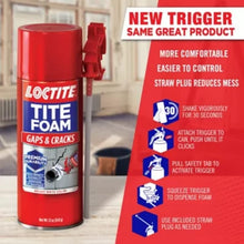 Load image into Gallery viewer, Premium Spray Foam Sealant for Filling Gaps &amp; Cracks - 12 Cans of 12 fl oz