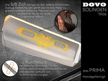 Load image into Gallery viewer, Luxury Straight Razor with Carbon Steel Blade &amp; Ebony Handle - 24K Gold Accents