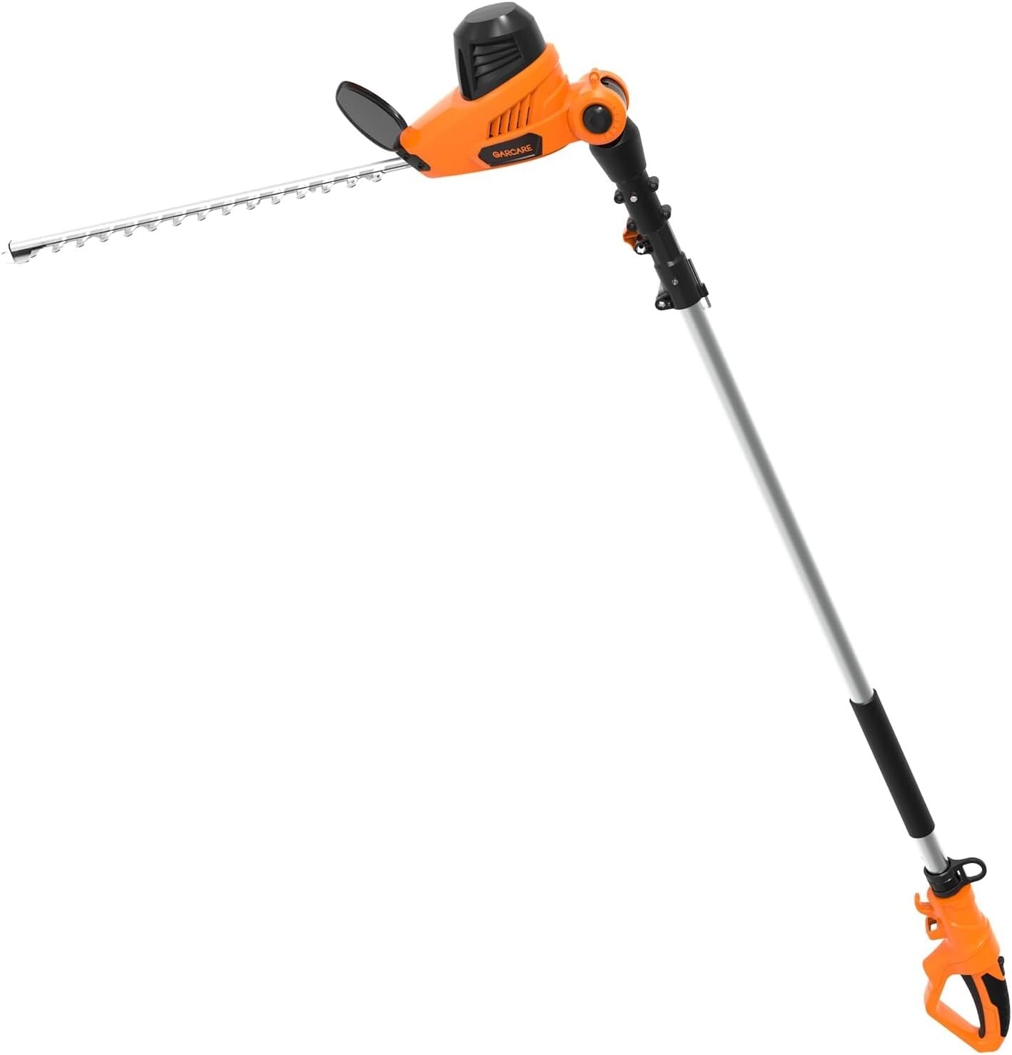 18 Inch Corded Hedge Trimmer - Adjustable Reach & Safety Features Included