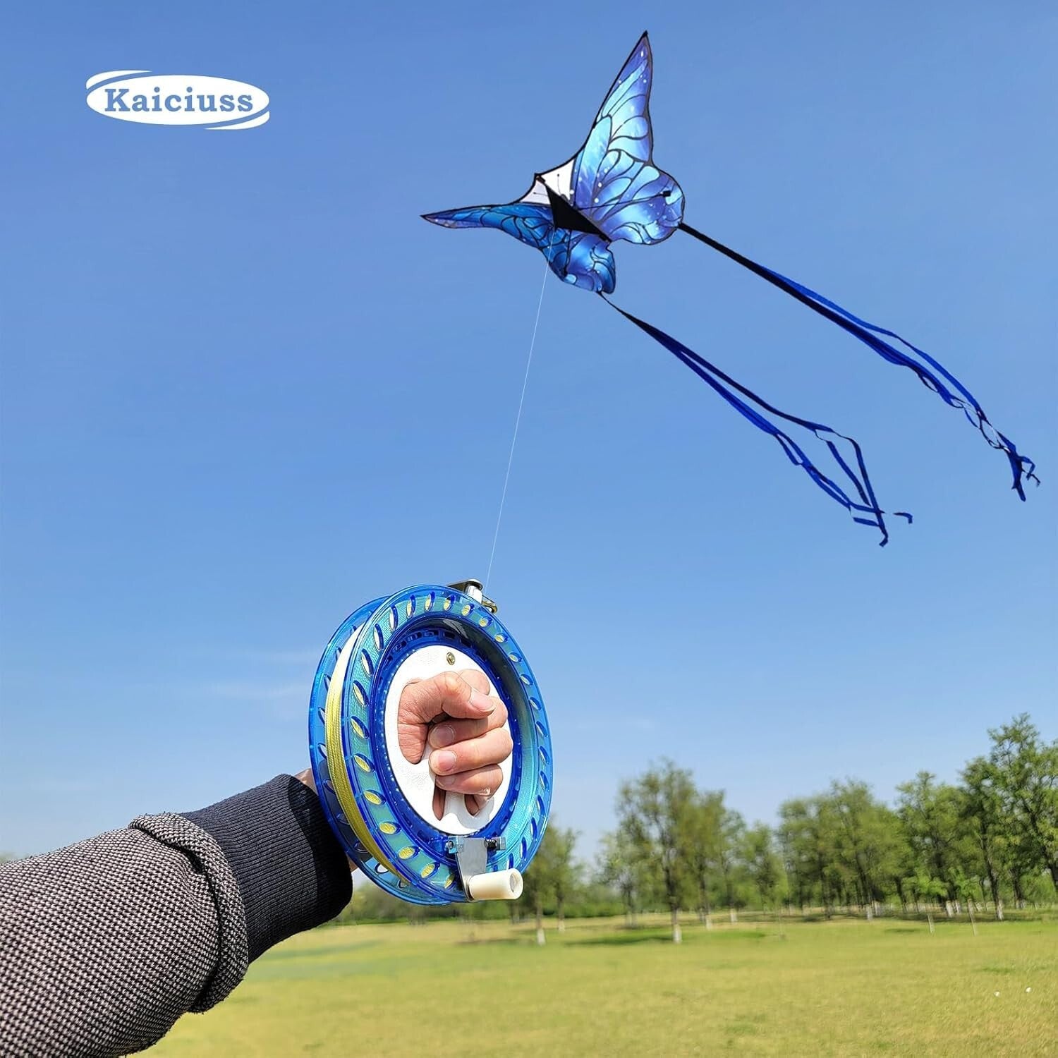 Vibrant Rainbow Butterfly Kites - Perfect for Kids & Beginners, 650ft String