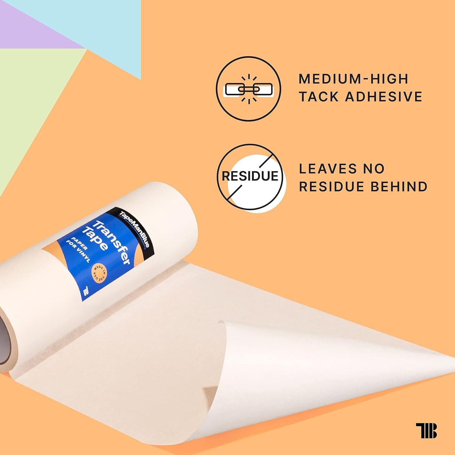 Easy-to-Use 24" x 100' Paper Transfer Tape - Perfect for Cricut & Silhouette