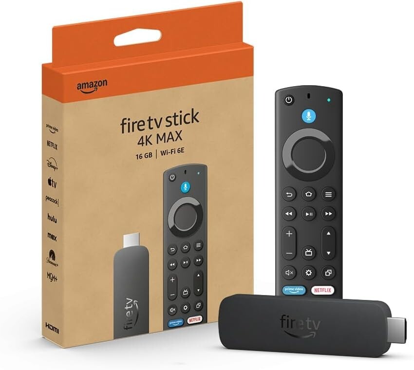 Fire TV Stick 4K Max: Enjoy Fluid Navigation, 4K Entertainment + Art Display
