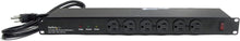 Load image into Gallery viewer, High-Durability 1U Surge Protector PDU with 16 Power Outlets and LED Indicators