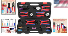 Load image into Gallery viewer, Deutsch Crimper Kit - 12PCS for DT Connectors, Weather Pack &amp; Open Barrel Tools