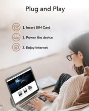 Load image into Gallery viewer, Smart 4G LTE Cat 6 WiFi Router with MIMO Antennas - Fast, Secure, Versatile