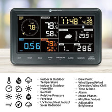 Load image into Gallery viewer, Smart Home-Ready Weather Station - WiFi, Rain Gauge, and Temperature Monitor