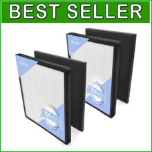 Load image into Gallery viewer, Premium Two-Pack LV- Air Purifier Filters - Removes Odor, Smoke &amp; Allergens