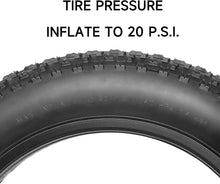 Load image into Gallery viewer, Versatile 26x4.0 Inch Fat Bike Replacement Tire: All-Terrain with Enhanced Grip