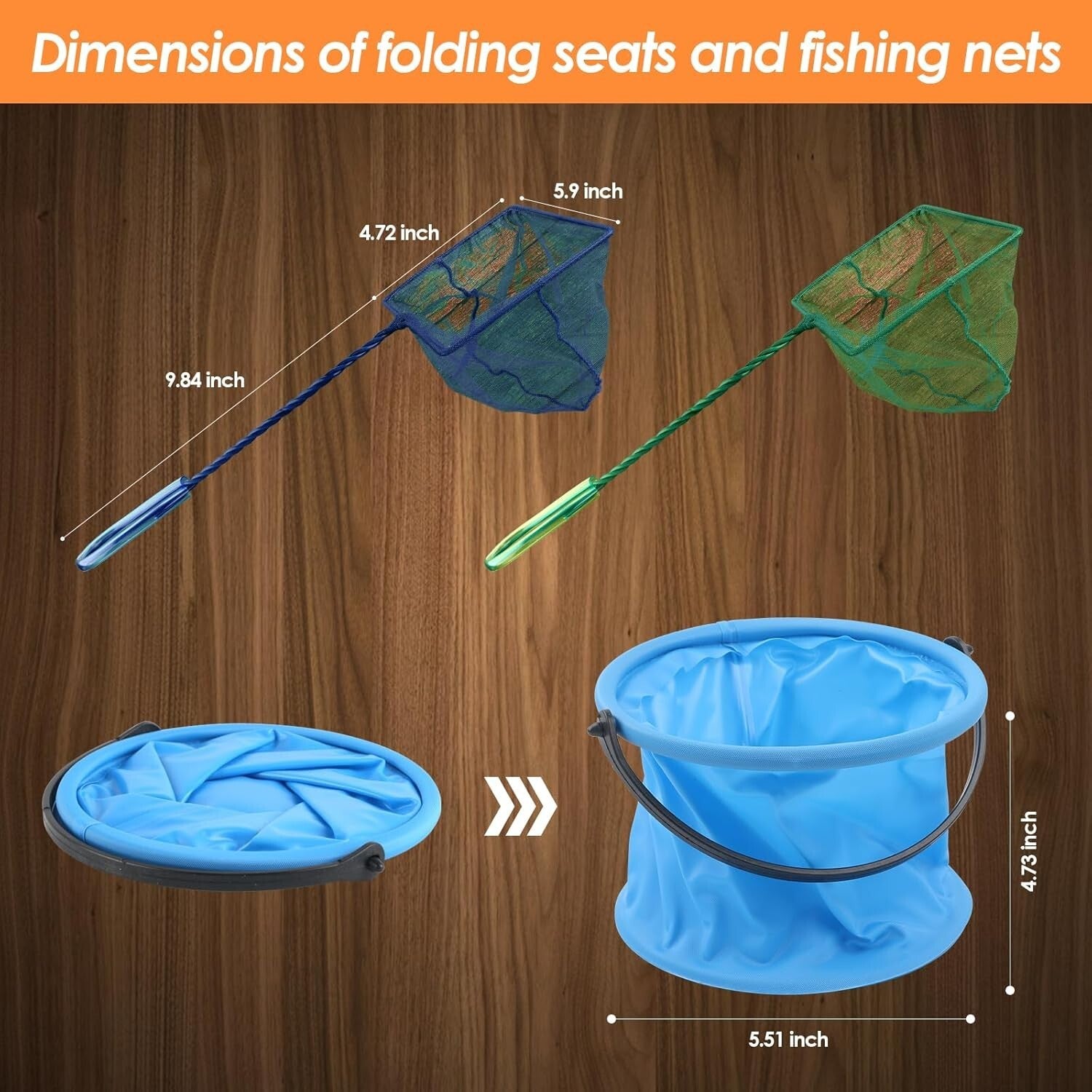 Lightweight 4.92FT Kids Fishing Rod Reel Combo with Accessories for Beginners