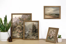 Load image into Gallery viewer, Charming Rustic Wall Art Collection - 16 Vintage Framed Prints for Any Room