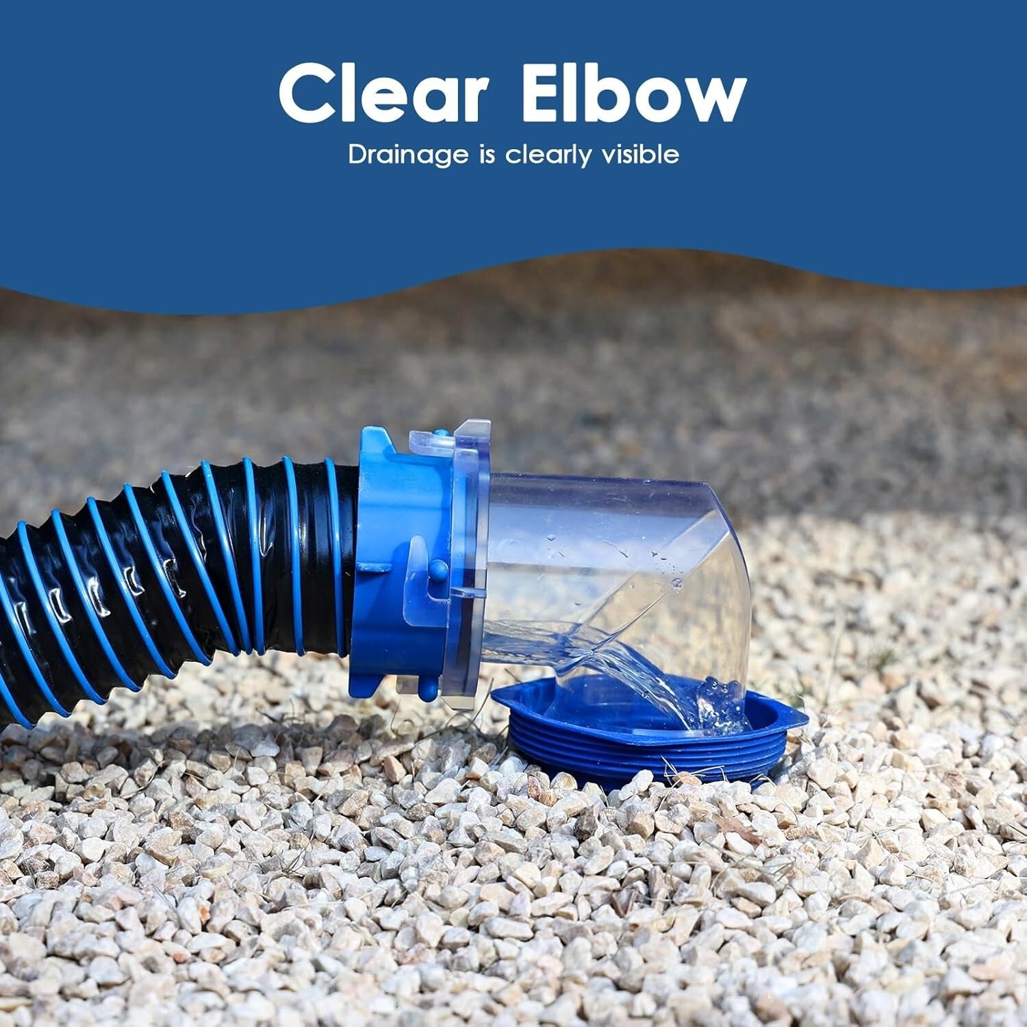 Durable 20 Ft RV Sewer Hose with Leak-Proof Design - Enhanced Camping Experience