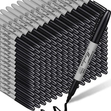 Load image into Gallery viewer, High-Quality 500 Pack Black Permanent Markers with Fine Point for Multi-Use