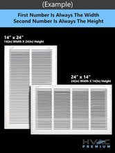 Load image into Gallery viewer, Elegant Flat Stamped 14" X 12" Air Filter Grille - Easy Installation Design