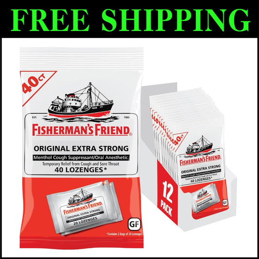 Legendary 10mg Menthol Cough Drops - Extra Strong Sore Throat Relief, 480 Count