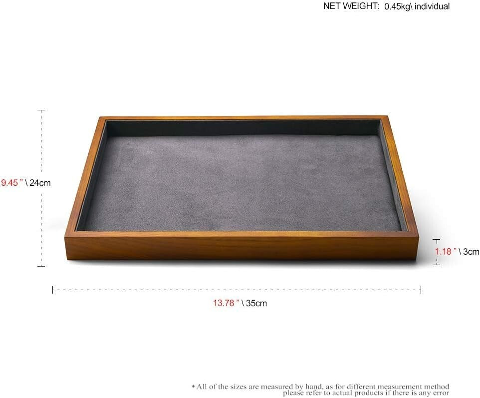 Luxury Grey Jewelry Display Tray - Perfect for Weddings, Birthdays & Retail