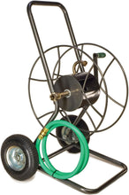 Load image into Gallery viewer, Garden-Ready Heavy-Duty Hose Cart with Wheels - Store 200' of Hose Effortlessly