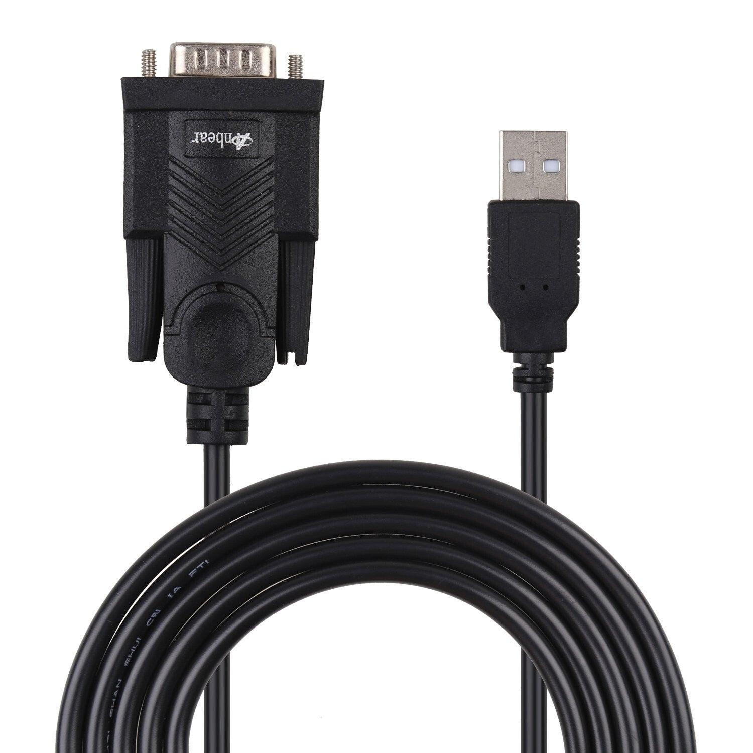 5FT USB 2.0 to RS-232 Cable - Connect Serial Devices Easily Across Platforms
