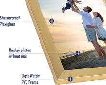 Load image into Gallery viewer, Premium Quality 4x6 Gold Multi Picture Frames - Perfect for Every Occasion