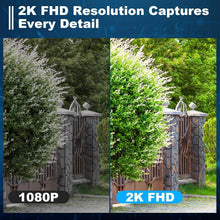 Load image into Gallery viewer, Rechargeable 2K Wireless Security Cameras - Night Vision &amp; Smart Alerts - 2 Pack