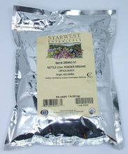 Load image into Gallery viewer, Starwest Organic Nettle Leaf Powder - Convenient 1 lb Bag for Smoothies