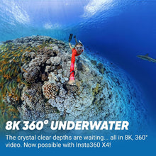 Load image into Gallery viewer, X4 360 Action Camera - 8K Resolution, Rugged Build, and AI Stabilization