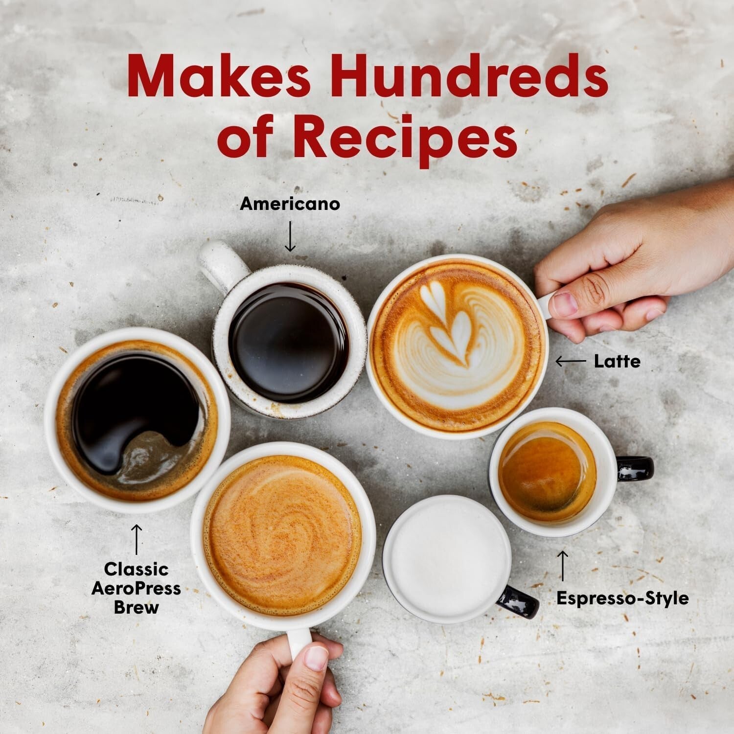 Clear Black Coffee Maker: 3-in-1 Brew Technology for Smooth Espresso Anywhere