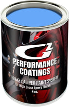 Load image into Gallery viewer, Durable High Temperature Epoxy Caliper Paint System - Hawkins Blue (4 Ounces)