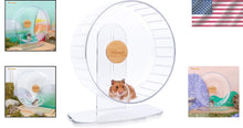 Load image into Gallery viewer, Super Silent 11-Inch Hamster Exercise Wheel with Adjustable Stand for Quiet Play