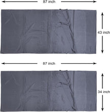 Load image into Gallery viewer, Premium Silk Sleeping Bag Liner, Extra Wide 87"x43" for Luxurious Travel Comfort