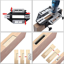 Load image into Gallery viewer, Aluminum Alloy Door Hinge Jig for Effortless Woodworking Lock Installation
