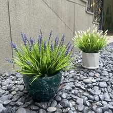 Load image into Gallery viewer, 24 Bundle UV Resistant Artificial Purple Flowers for Elegant Outdoor Decor