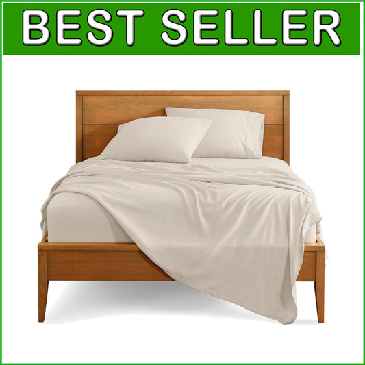 All-Season Luxury King Sheet Set - Lightweight Microfiber with Deep Pockets