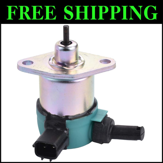 12V Fuel Shut Off Solenoid Compatible with Kubota D-Series – Easy Installation