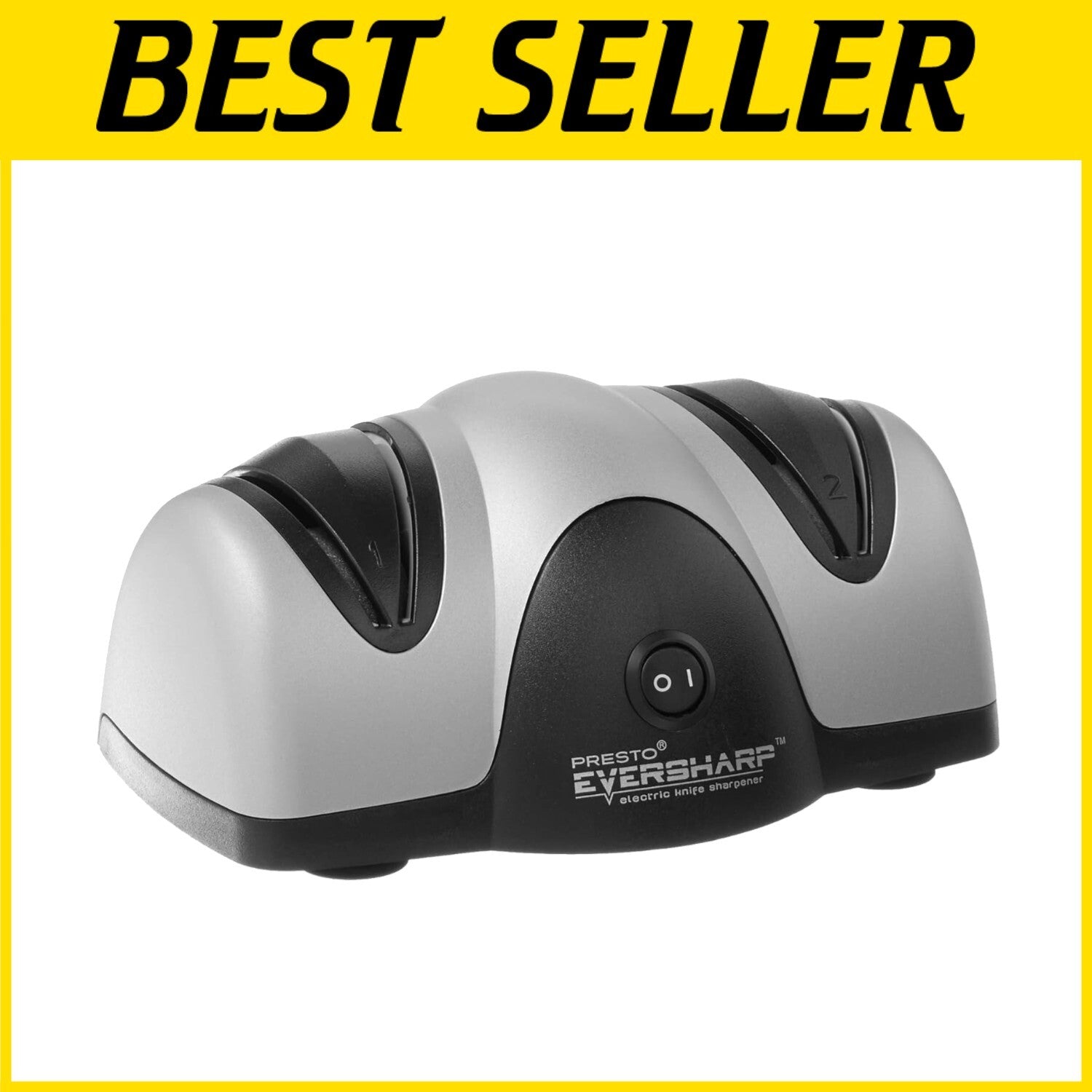 EverSharp Electric Knife Sharpener with 2-Stage System - Professional Results