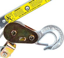 Load image into Gallery viewer, USA Made 2 Ton Pow'R Pull Cable Winch with Comfortable Grip &amp; Heavy Duty Hooks