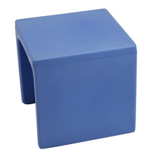Load image into Gallery viewer, Versatile 3-in-1 Kids Sky Blue Chair: Safe, Easy-Clean Classroom Furniture
