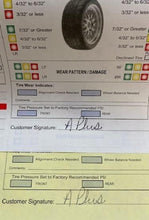 Load image into Gallery viewer, 250 Carbonless Multi-Point Inspection Forms - Ideal for Vehicle Service Centers