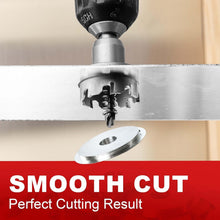 Load image into Gallery viewer, Heavy Duty Tungsten Carbide Hole Cutter 2-1/8" for Stainless Steel &amp; Metal