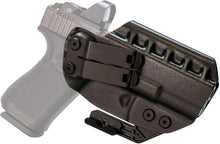 Load image into Gallery viewer, Secure Glock 19/19x/45 IWB Holster with High Hold Metal Clip - Right Orientation
