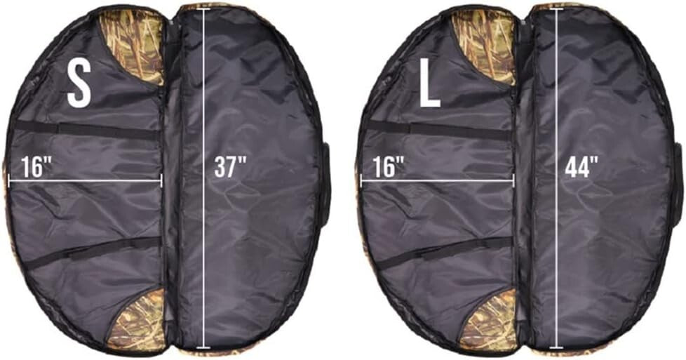 Durable Soft Bow Carry Bag with Waterproof Protection & Arrow Storage Pocket