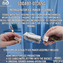 Load image into Gallery viewer, Replacement DA97-07365A Ice Maker for Specific French Door Refrigerators
