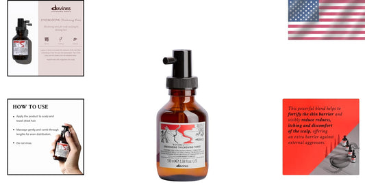 Naturaltech ENERGIZING Hair Treatment - Non-Greasy Thickening Tonic, 3.38 Fl Oz